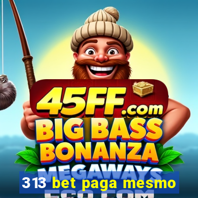 313 bet paga mesmo